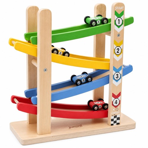 Jumini wooden car ramp racer - jumini,