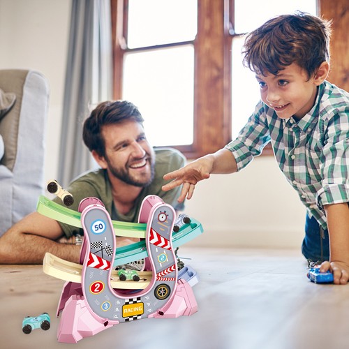 Car ramp race track toy - race,